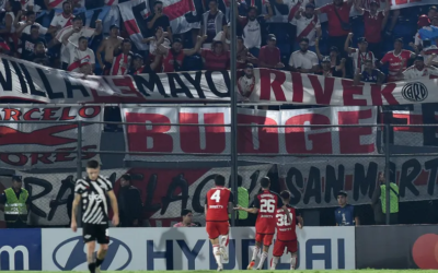 River le ganó a Libertad en Paraguay y se sube a lo más alto del grupo