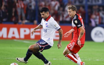 River desperdició la ventaja y empató ante Nacional por Copa Libertadores