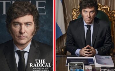 La revista Time tendrá a Javier Milei en la tapa en junio