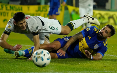 Un flojo Boca rescató un empate ante Defensa en el debut de sus refuerzos