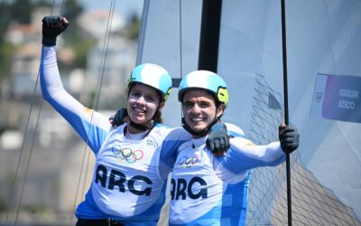 Argentina ganó la medalla de plata en Vela Nacra 17 de los Juegos Olímpicos