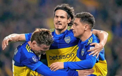 Boca fue de menor a mayor, venció a Cruzeiro con un golazo de Cavani y viaja a Brasil con ventaja, por la Copa Sudamericana