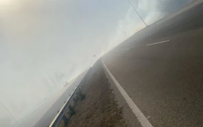 Feroz incendio en Calamuchita: hay cuatro focos activos y el fuego ya alcanzó varias casas