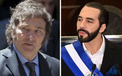 Milei invitó a Bukele a Argentina