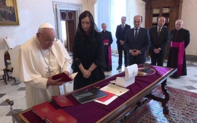 La intimidad del encuentro entre Victoria Villarruel y el papa Francisco: “Un clima muy amable y de mucho cariño”