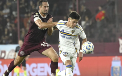 Boca perdió 1 a 0 con Lanús y Gago sigue sin sumar de a tres