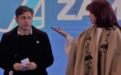 Kicillof desafía a Cristina y rompe la unidad del peronismo en Buenos Aires