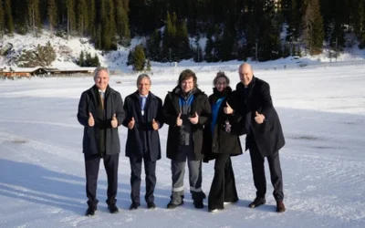 Tras su paso por Davos, Javier Milei regresó al país y cumple agenda en la quinta de Olivos