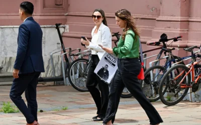 Javier Milei recibió a Elisa Trotta en la Casa Rosada y celebraron la caída del “régimen barbárico” de Maduro