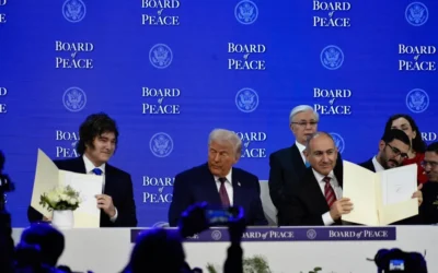 En Davos, Milei respaldó a Trump e intercambió palabras con Marco Rubio