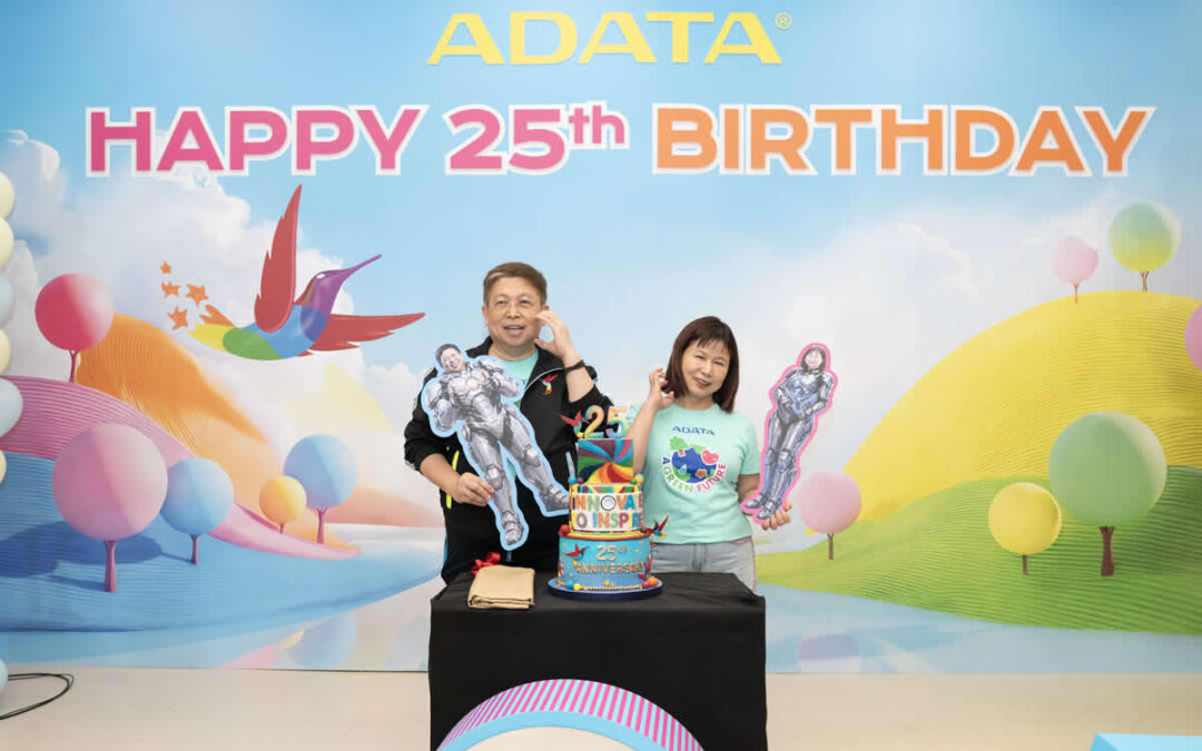 ADATA celebra su 25º aniversario con nuevos productos, foco en IA y campañas globales