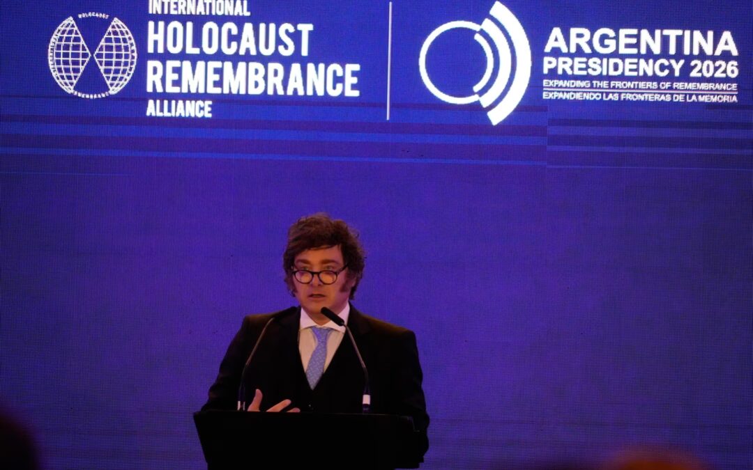 Milei encabezó un plenario para la memoria del Holocausto