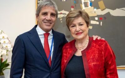Luis Caputo anunció que Kristalina Georgieva visitará la Argentina este mes