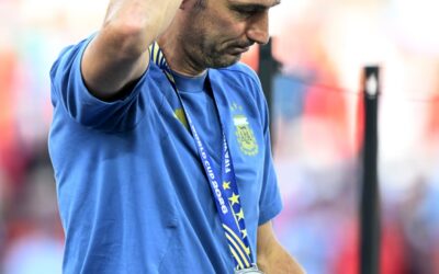 Scaloni, sobre la polémica por la bandera de las Islas Malvinas: “No nos dijeron nada”