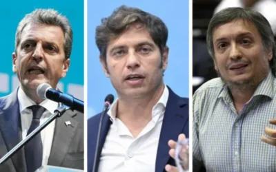 Cumbre peronista con Kicillof, Máximo Kirchner y Massa para sostener las PASO