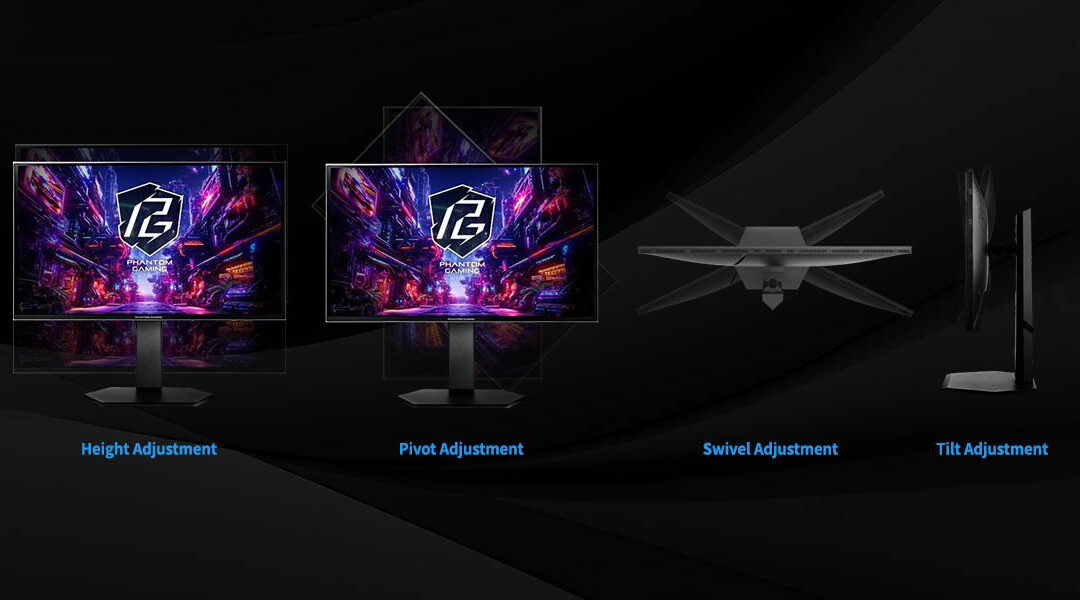 ASRock lanza los monitores Phantom Gaming PGO27QSA con panel QD-OLED