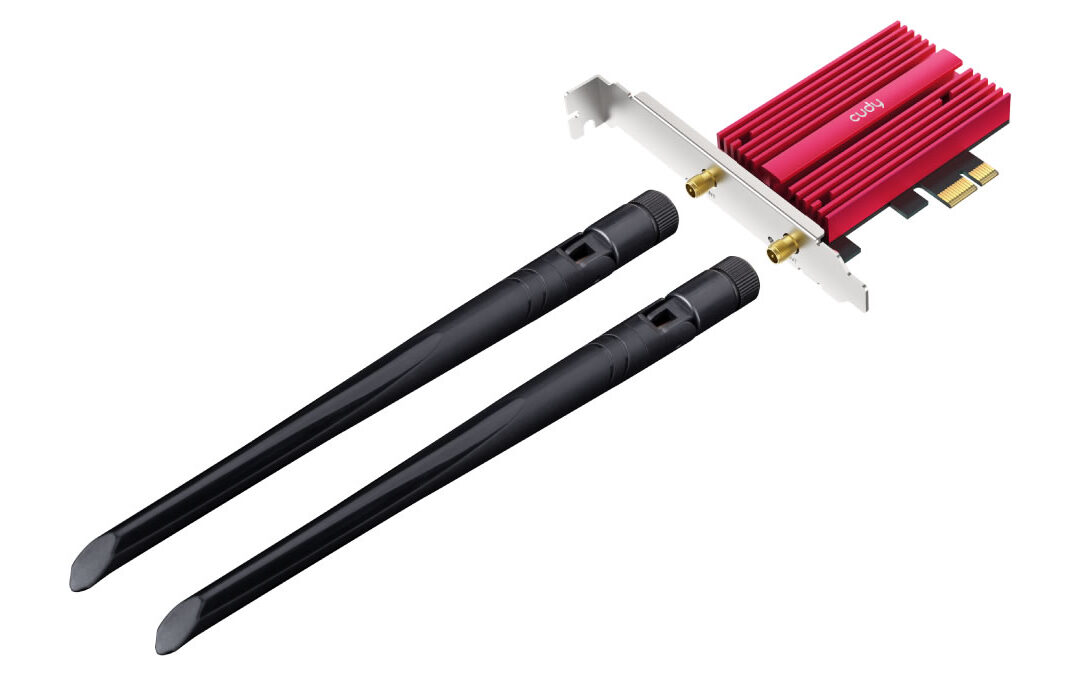 CUDY lanzó su placa de red AX5400 WE3000S con Wi-Fi 6E y Bluetooth para PC