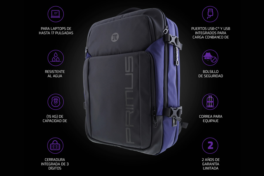 PRIMUS redefine la movilidad gamer con su mochila VIATOR GB1