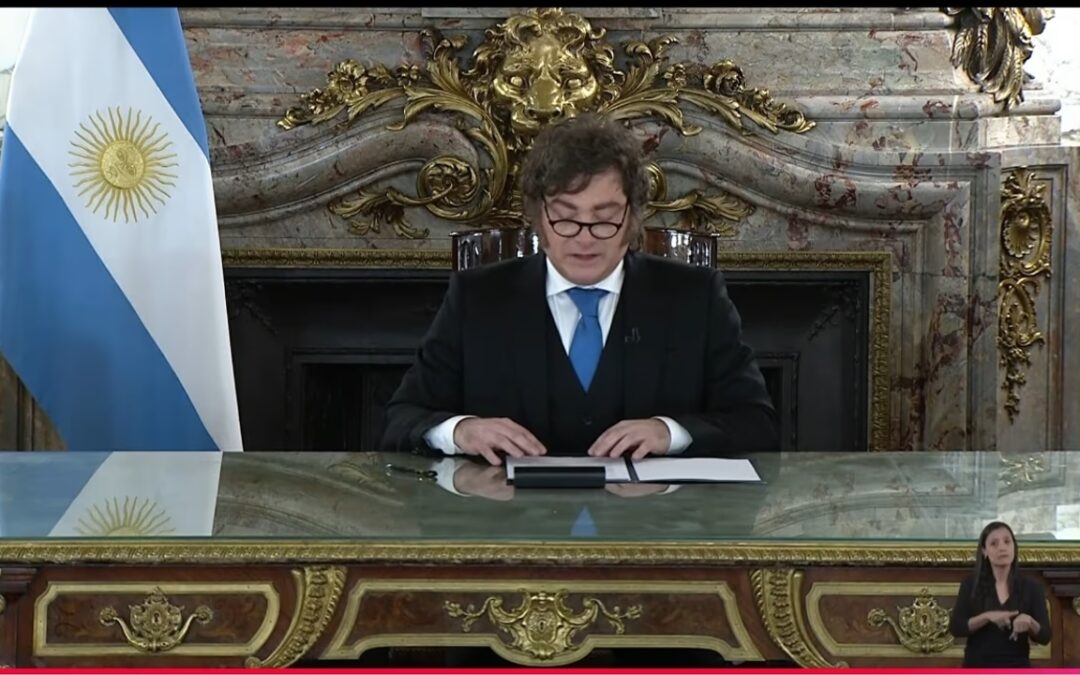 Javier Milei anunció sanciones para empresas que operen en Malvinas y la construcción de una base en Tierra del Fuego