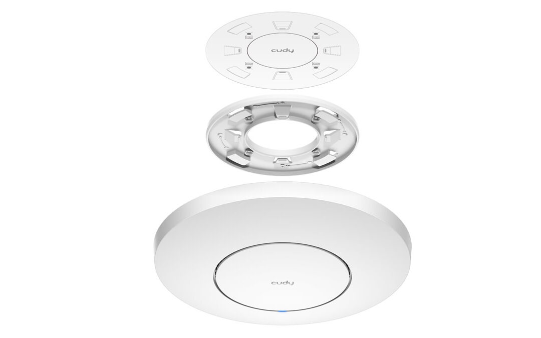 CUDY presentó su Access Point Wi-Fi 6 con puerto 2.5G para techo y pared